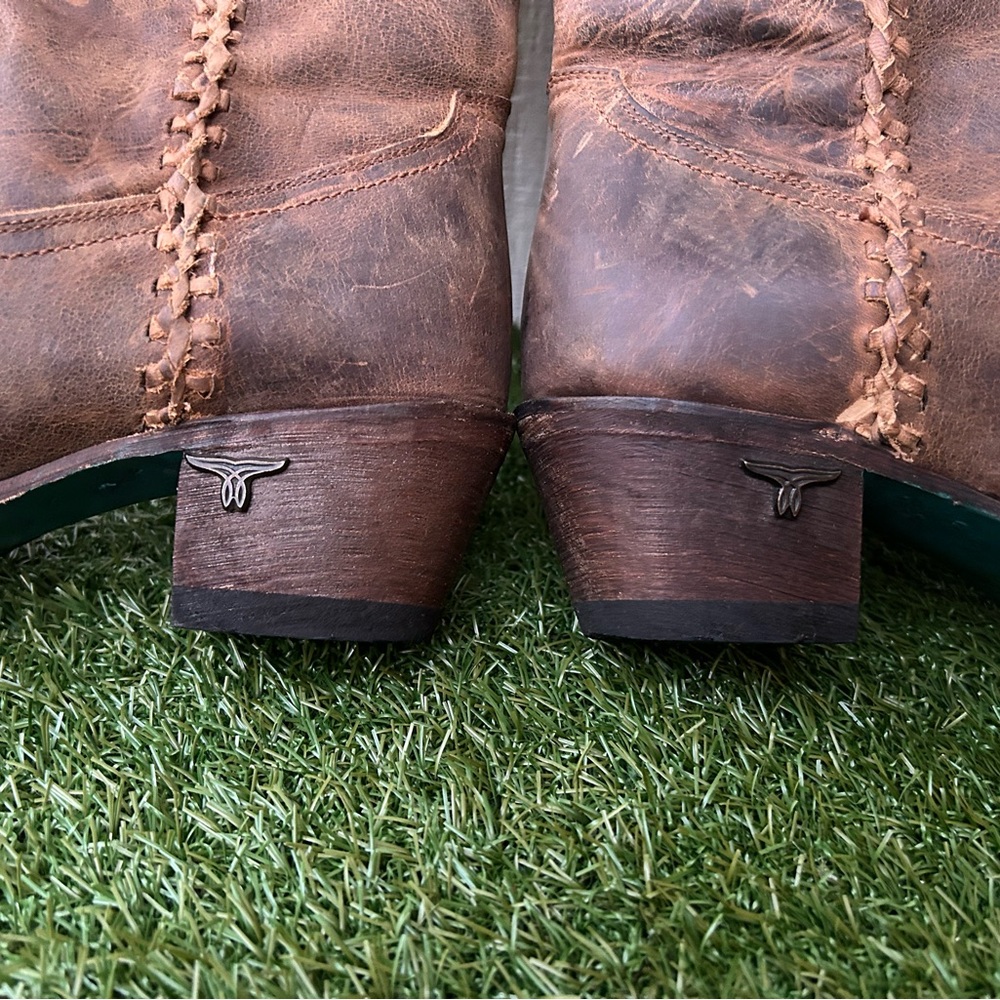Lane
Plain Jane Burnt Caramel cowboy boot women size 10 gently used - Picture 12 of 16